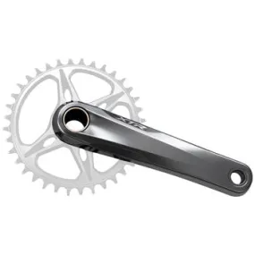 XTR FC-M9100 Bicycle Crankset - 175mm, 12-Speed, 1x, Direct Mount, Hollowtech II Spindle Interface, Gray